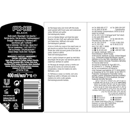 Duschgel 3in1 Black AXE