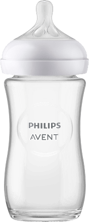 Sklenená dojčenská fľaša Natural Response - 1m+ PHILIPS AVENT