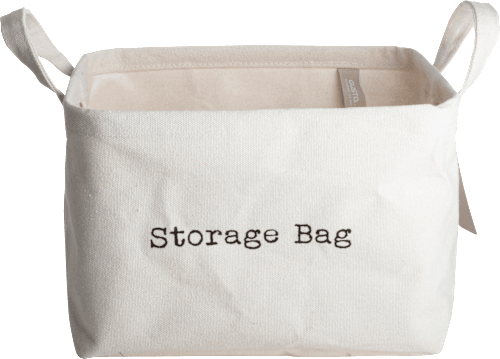 Aufbewahrungskorb faltbar, offwhite (30,5x26x20,5cm) keine Marke