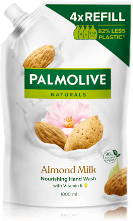 Naturals tekuté mýdlo gel Almond & Milk náhradní náplň Palmolive