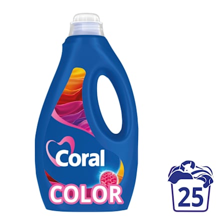 Colorwaschmittel Flüssig Optimal Color Coral