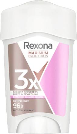 Antitranspirant Deocreme Maximum Protection Confidence Rexona