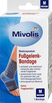 Bandage Fußgelenk Gr. M Mivolis
