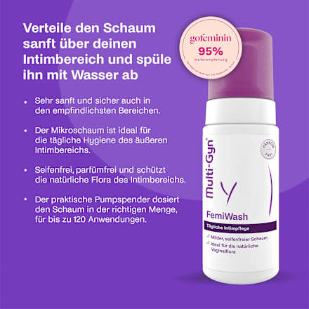 Intimpflege Waschschaum FemiWash Multi-Gyn