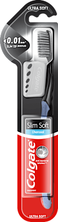 Четка за зъби Slim Soft Charcoal Colgate