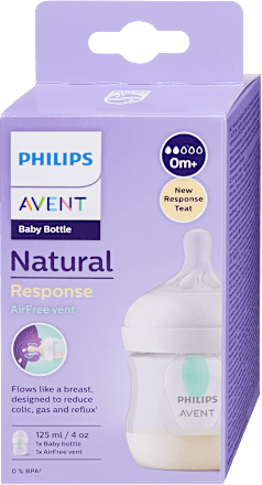 Natural Response  plastična flašica za bebe, 0m+, zapremina:125ml PHILIPS AVENT