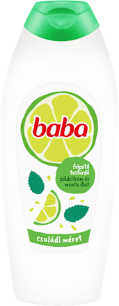 Tusfürdő menta és zöldcitrom illattal Baba