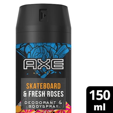 Deospray Skateboard Fresh Rose AXE