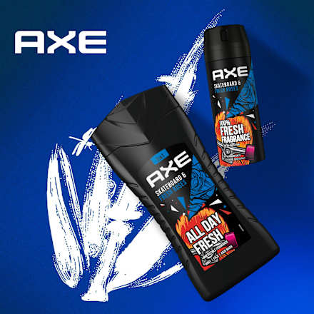 Deospray Skateboard Fresh Rose AXE
