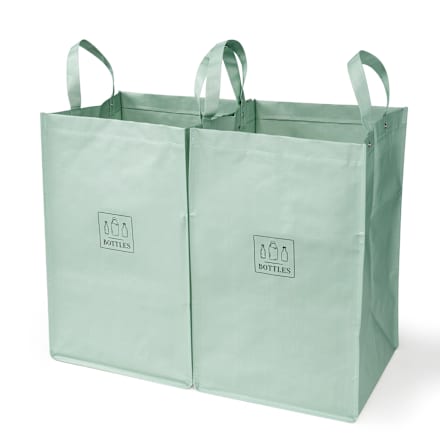 Tasche zur Flaschensammlung, grün (30x30cm) keine Marke