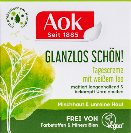 Gesichtscreme mattierend mit Weißem Tee AoK