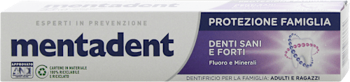 Dentifricio Protezione Famiglia Sani & Forti mentadent