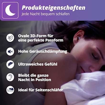 Ohrstöpsel Sleep Deep Mini Größe S ALPINE