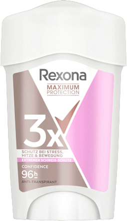Antitranspirant Deocreme Maximum Protection Confidence Rexona