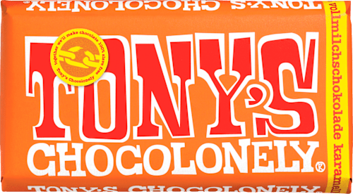 Schokolade Vollmilch Karamell Meersalz TONY'S CHOCOLONELY