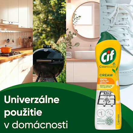 Čistiaci prostriedok Cream Lemon Cif