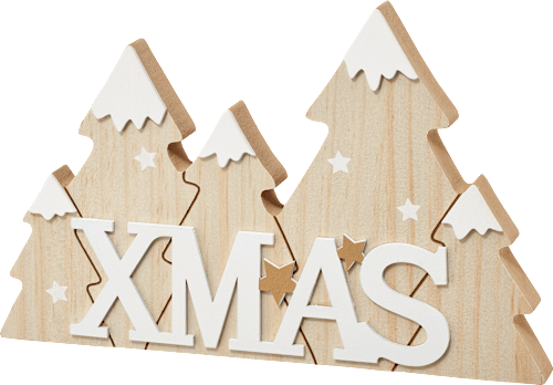 Holzaufsteller, Bäume XMAS Dekorieren & Einrichten