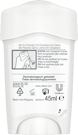 Antitranspirant Deocreme Maximum Protection Clean Scent Rexona