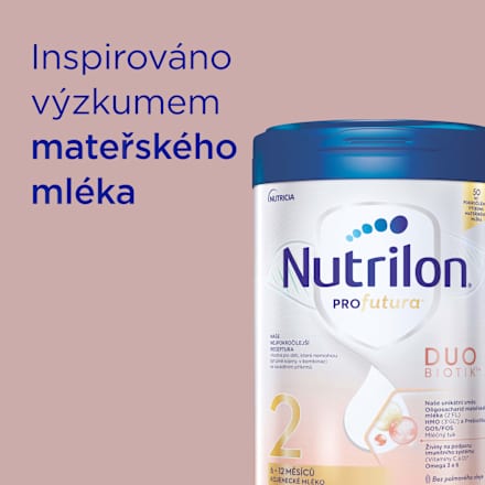pokračovací mléčná kojenecká výživa 2 Profutura Duobiotik 6m Nutrilon