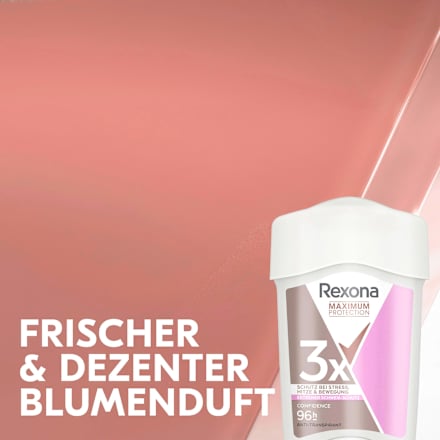 Antitranspirant Deocreme Maximum Protection Confidence Rexona