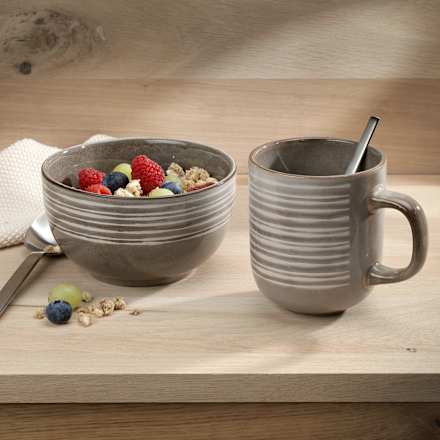 Müslischale beige-braun keine Marke