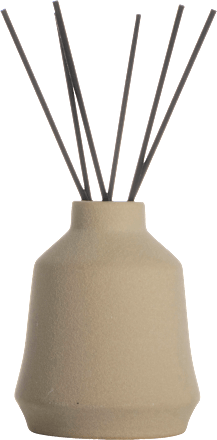 Duftstäbchen Raumduft in Keramikgefäß, greige/Duft: Feige (100ml) keine Marke