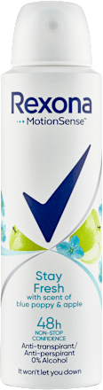 stay fresh dezodorans u spreju Blue Poppy & Apple Rexona