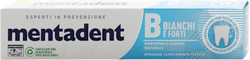 Dentifricio White mentadent
