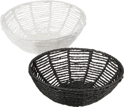 Bastkorb, rund (25 cm) Dekorieren & Einrichten