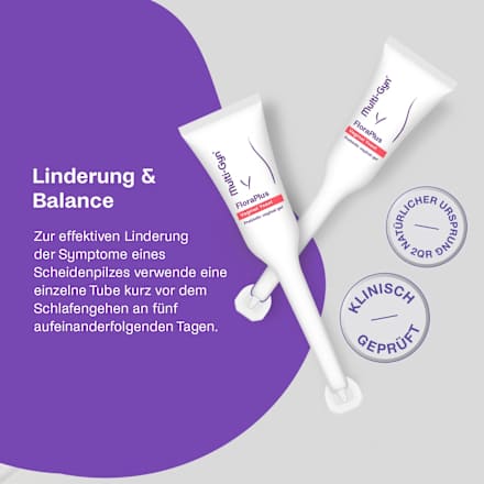 FloraPlus Vaginalgel Scheidenpilz 5 Applikatoren (5x5 ml) Multi-Gyn