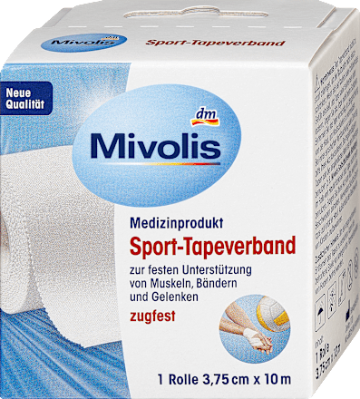 Sportkötés 10m x 3,75 cm Mivolis
