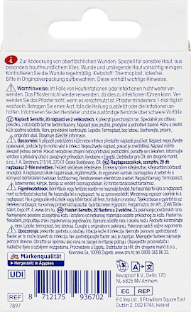 náplasti pro citlivou pokožku  Mivolis