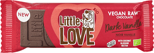 Little Love Vegan Raw Chocolate Riegel Dark Vanilla Little LOVE