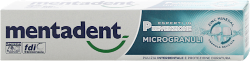 Dentifricio Microgranuli mentadent