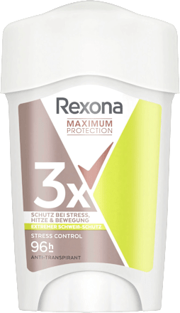 Antitranspirant Deocreme Maximum Protection Stress Control Rexona