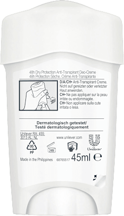Antitranspirant Deocreme Maximum Protection Stress Control Rexona