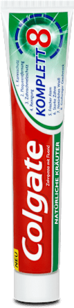 Zahnpasta Komplett 8 Colgate