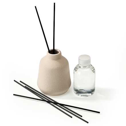 Duftstäbchen Raumduft in Keramikgefäß, greige/Duft: Feige (100ml) keine Marke