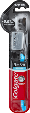 Periuță de dinți slim moale neagra Colgate