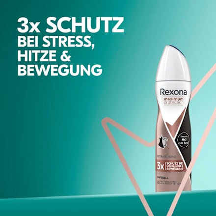 Antitranspirant Deospray Maximum Protection Invisible Rexona