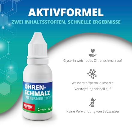 Ohrenschmalz Entfernertropfen ALPINE