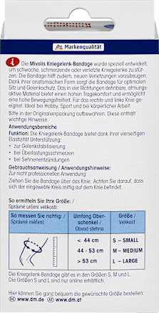 Steznik za koljeno, vel. M Mivolis