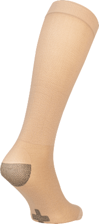 Kompressionsstrümpfe Größe L beige SolvaCare
