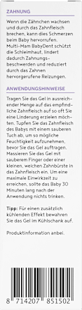 Zahnungsgel BabyDent MULTI-MAM