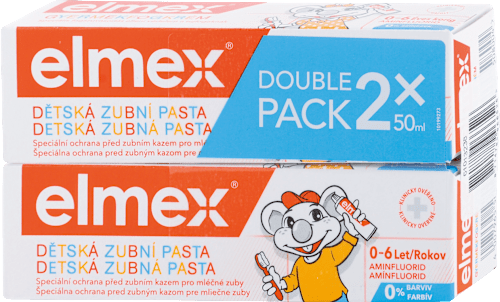 Detská zubná pasta 0 - 6 rokov elmex
