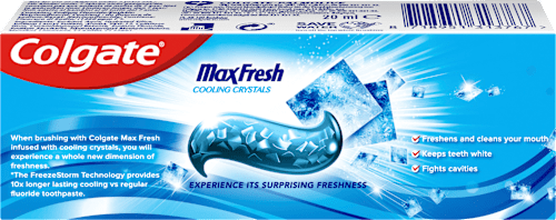 Zahnpasta Max Fresh Cooling Crystals Colgate