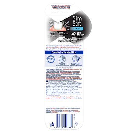 zubní kartáček Slim Soft Charcoal Colgate