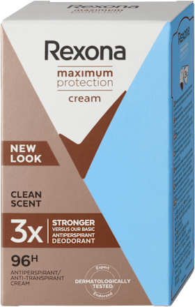 maximum protection antiperspirant Clean Scent Rexona
