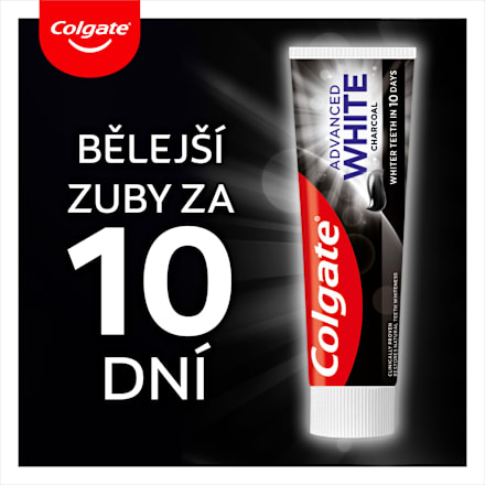 zubní pasta Advanced White Charcoal duopack Colgate