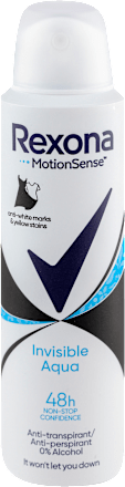 invisible aqua - dezodorans  uspreju Rexona